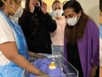Rhea Kapoor posted the first photos of Sonam Kapoor's son. Rhea Kapoor posted the first photos of Sonam Kapoor's son.