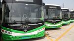 The 100 electric buses are a part of a consignment of 300 procured by the DTC. Of these 300, 150 are already running on city roads, 100 will be rolled out on Wednesday and the remaining 50 in September. (Sanchit Khanna/HT Archive) The 100 electric buses are a part of a consignment of 300 procured by the DTC. Of these 300, 150 are already running on city roads, 100 will be rolled out on Wednesday and the remaining 50 in September. (Sanchit Khanna/HT Archive)
