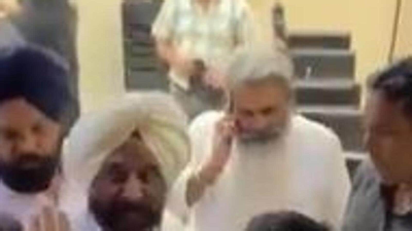 Top Punjab Congress leader picked up from hair salon amid high drama, arrested