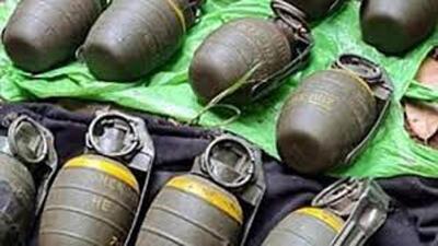 Two civilians were injured after terrorists hurled a grenade at a Central Reserve Police Force bunker in Anantnag district of Jammu and Kashmir on Monday (HT FIle)