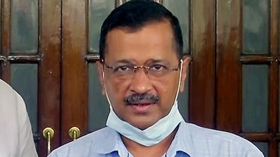 Delhi chief minister Arvind Kejriwal. (ANI)