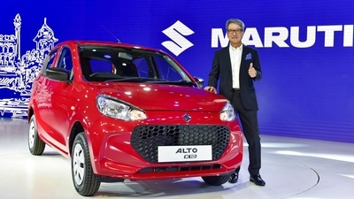Maruti Suzuki India MD & CEO Hisashi Takeuchi at the launch of the new Alto K10, in New Delhi on August 18 (PTI Photo) Maruti Suzuki India MD & CEO Hisashi Takeuchi at the launch of the new Alto K10, in New Delhi on August 18 (PTI Photo)