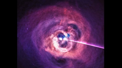 Screengrab from the video shared by Nasa Exoplanets with sound from the Perseus black hole. (Twitter/@NASAExoplanets) Screengrab from the video shared by Nasa Exoplanets with sound from the Perseus black hole. (Twitter/@NASAExoplanets)