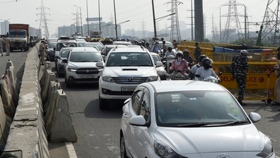 According to the police, extra barricades have been put up at Jantar Mantar along with heavy police deployment. "Personnel usually remain deployed at Jantar Mantar but on Monday, we have deployed additional force in view of the 'mahapanchayat'," Special Commissioner of Police (Law and Order) Sagar Preet Hooda said (PTI) According to the police, extra barricades have been put up at Jantar Mantar along with heavy police deployment. "Personnel usually remain deployed at Jantar Mantar but on Monday, we have deployed additional force in view of the 'mahapanchayat'," Special Commissioner of Police (Law and Order) Sagar Preet Hooda said (PTI)