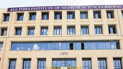 AIIMS Bhopal (Mujeeb Faruqui/HT photo)