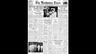 HT This Day: August 23, 1952 -- Big locust swarms enter India