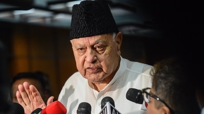 Jammu & Kashmir National Conference president and former chief minister Farooq Abdullah. (PTI file) Jammu & Kashmir National Conference president and former chief minister Farooq Abdullah. (PTI file)