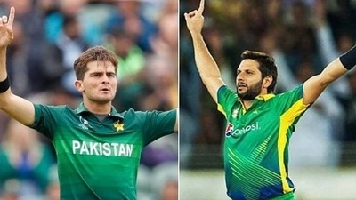 Shaheen Afridi; Shahid Afridi Shaheen Afridi; Shahid Afridi