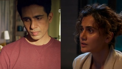 Gulshan Devaiah jokingly blames Taapsee Pannu. Gulshan Devaiah jokingly blames Taapsee Pannu.