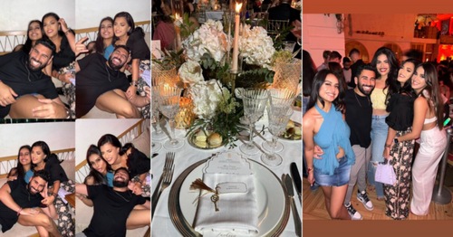 Pictures from a Mumbai party featuring Nysa Devgan, Orhan Awatramani and their friends.