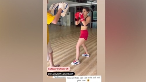 Screenshot of the story posted by Siddhant Bhargava. (Instagram) Screenshot of the story posted by Siddhant Bhargava. (Instagram)