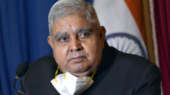 File photo of Vice President Jagdeep Dhankhar(ANI ) File photo of Vice President Jagdeep Dhankhar(ANI )