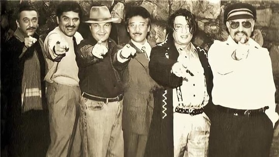Ranjeet shares throwback picture on Instagram. Ranjeet shares throwback picture on Instagram.