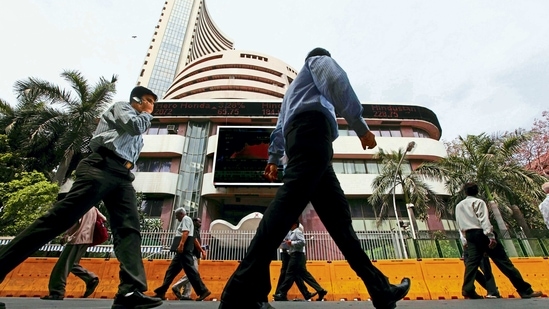 The BSE Sensex and NSE Nifty opened in red on Monday.&nbsp;(MINT_PRINT)