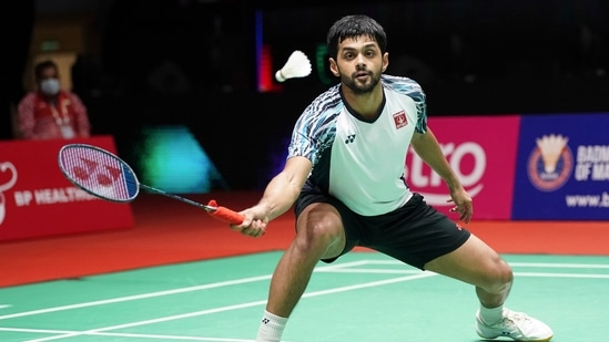 India's Sai Praneeth B(AP)