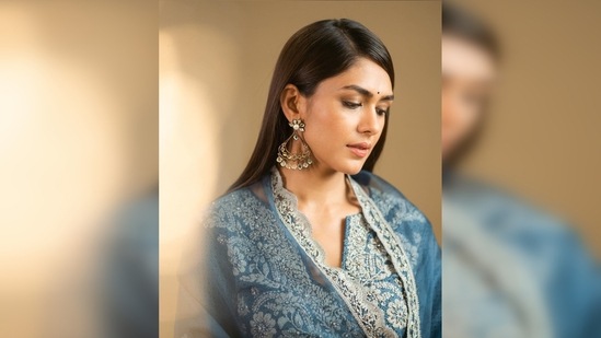 Mrunal Thakur's dreamy images were captured by photographer Suraj Gangoni.(Instagram/@mrunalthakur)