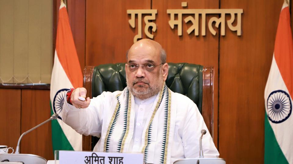 Union home minister Amit Shah. Union home minister Amit Shah.