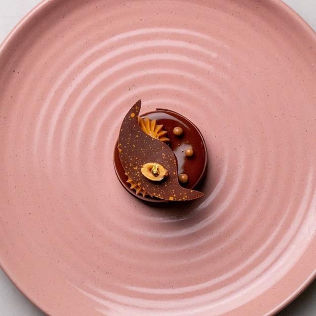 Dessert made from locally and organically grown cocoa beans Dessert made from locally and organically grown cocoa beans
