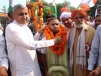 Commonwealth Games gold medalist boxer Amit Panghal gets hero’s welcome&nbsp;