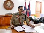 Former ITBP DG Sanjay Arora taking charge as commissioner of the Delhi Police at the police headquarters.(ANI) Former ITBP DG Sanjay Arora taking charge as commissioner of the Delhi Police at the police headquarters.(ANI)