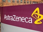 The logo of AstraZeneca.(REUTERS) The logo of AstraZeneca.(REUTERS)