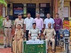 More criminals have been arrested by police in Bengaluru and Belagavi in cases relating to theft and wheeling. (Image source: SP Belagavi/Twitter) More criminals have been arrested by police in Bengaluru and Belagavi in cases relating to theft and wheeling. (Image source: SP Belagavi/Twitter)