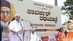 BJP leader BS Yediyurappa during the launch of Veer Savarkar Rath Yatra’ in Mysuru. (HT Photo) BJP leader BS Yediyurappa during the launch of Veer Savarkar Rath Yatra’ in Mysuru. (HT Photo)
