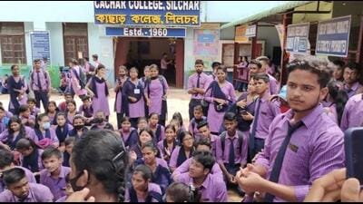 The students have asked the DC of Cachar in Assam to apologise unconditionally saying that otherwise they will block the next phase of the government recruitment examination scheduled on August 28.