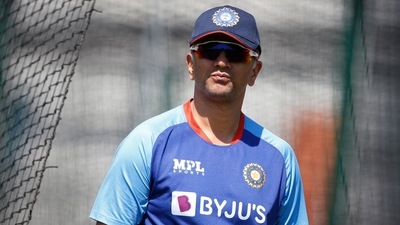 India head coach Rahul Dravid (Action Images via Reuters)