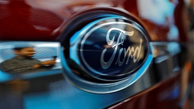 File photo of Ford Motor logo