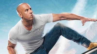 Vin Diesel as Dom in a poster for the fifth Fast and Furious film. Vin Diesel as Dom in a poster for the fifth Fast and Furious film.
