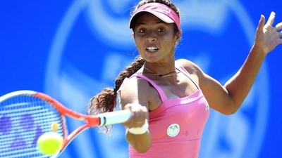 A file photo of India's number one ranked women's tennis player Ankita Raina (Getty Images)