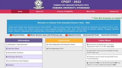 TS CGPET 2022 answer key released at cpget.tsche.ac.in, get link here