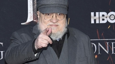 George RR Martin attends HBO's Game of Thrones final season premiere in 2019. (Evan Agostini/Invision/AP) George RR Martin attends HBO's Game of Thrones final season premiere in 2019. (Evan Agostini/Invision/AP)