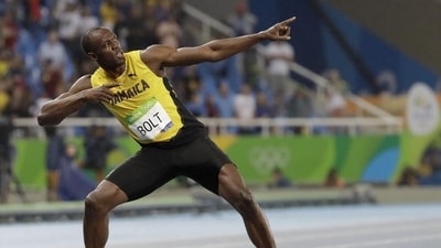 Retired sprinter Usain Bolt is the winner of eight Olympic gold medals. Retired sprinter Usain Bolt is the winner of eight Olympic gold medals.
