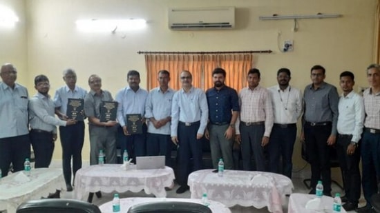 Handover of the Hydroponics project by SID-IISc Flosbela team to NLCIL