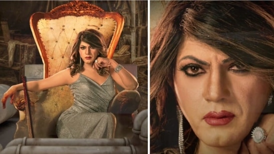 Haddi first look: Nawazuddin Siddiqui dresses as a woman in the film's motion poster.