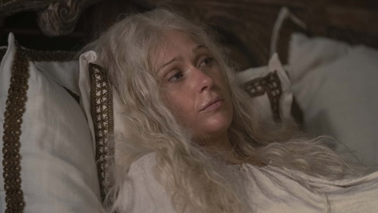 Sian Brooke as Queen Aemma Arryn in House of the Dragon.