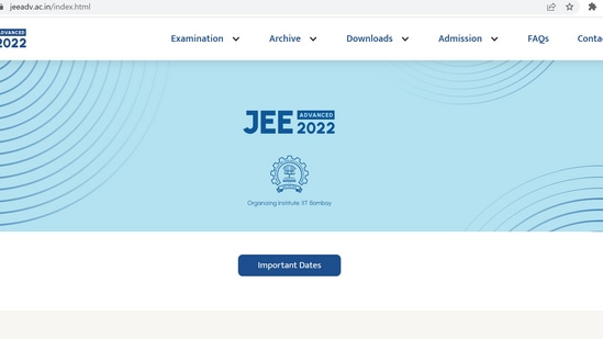 JEE Advanced 2022 admit card on jeeadv.ac.in; How to download