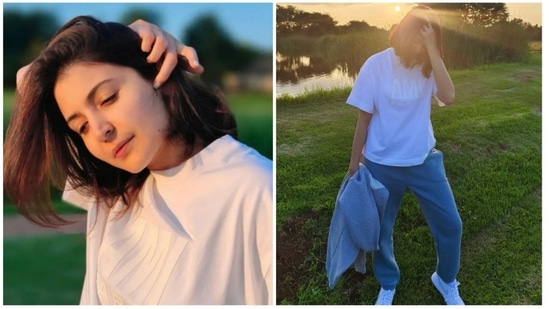 If you like to keep it casual and basic then Anushka Sharm's outfit is a perfect inspiration for you. Grab a basic oversized T-shirt in any neutral colour and pair it up with basic blue denim. Style it with white sneakers. You can also put up a hoodie or jacket. It is an ideal outfit if you have a sporty or casual vibe.&nbsp;(Instagram )