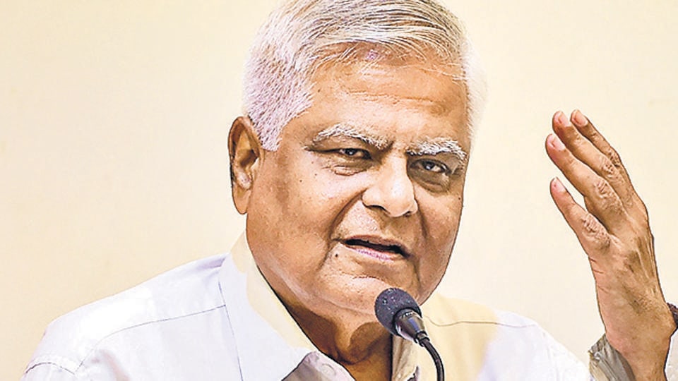 Retired judge Justice Umesh Salvi during a press conference in solidarity with Bilkis Bano, in Mumbai. (PTI photo)