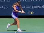 Victoria Azarenka of Belarus in action.