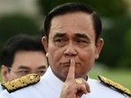PM Prayuth Chan-ocha took power in 2014 when he led a coup to overthrow an elected government. Source: Twitter/@ThaiEnquirer PM Prayuth Chan-ocha took power in 2014 when he led a coup to overthrow an elected government. Source: Twitter/@ThaiEnquirer