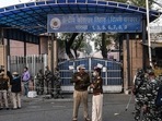 File photo of Tihar Jail- Additional solicitor general SV Raju, appearing for ED, opposed Sukesh’s transfer from Tihar. File photo of Tihar Jail- Additional solicitor general SV Raju, appearing for ED, opposed Sukesh’s transfer from Tihar.