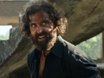 Hrithik Roshan in a still from Vikram Vedha teaser.