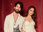 Shahid Kapoor and Kiara Advani on sets of Koffee With Karan. Shahid Kapoor and Kiara Advani on sets of Koffee With Karan.
