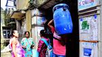 Residents of Trilok Kripa, one of the eight dilapidated buildings, vacating their houses at Borivali (East) on Wednesday. (Vijay Bate/HT PHOTO) Residents of Trilok Kripa, one of the eight dilapidated buildings, vacating their houses at Borivali (East) on Wednesday. (Vijay Bate/HT PHOTO)