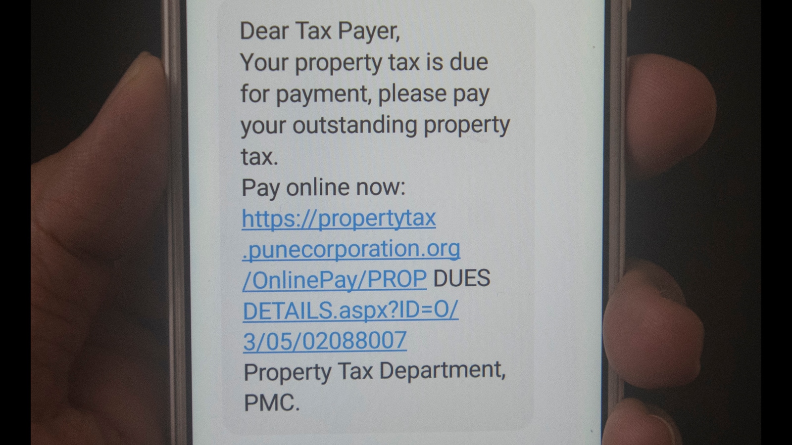 PMC tells residents not to pay property dues till further orders