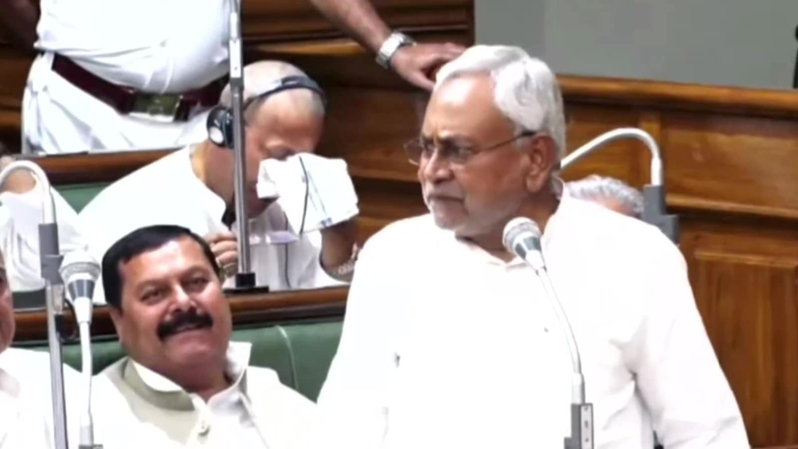 Bihar floor test highlights: Nitish wins trust motion by getting 160 votes