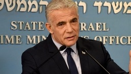 Israeli Prime Minister Yair Lapid. 